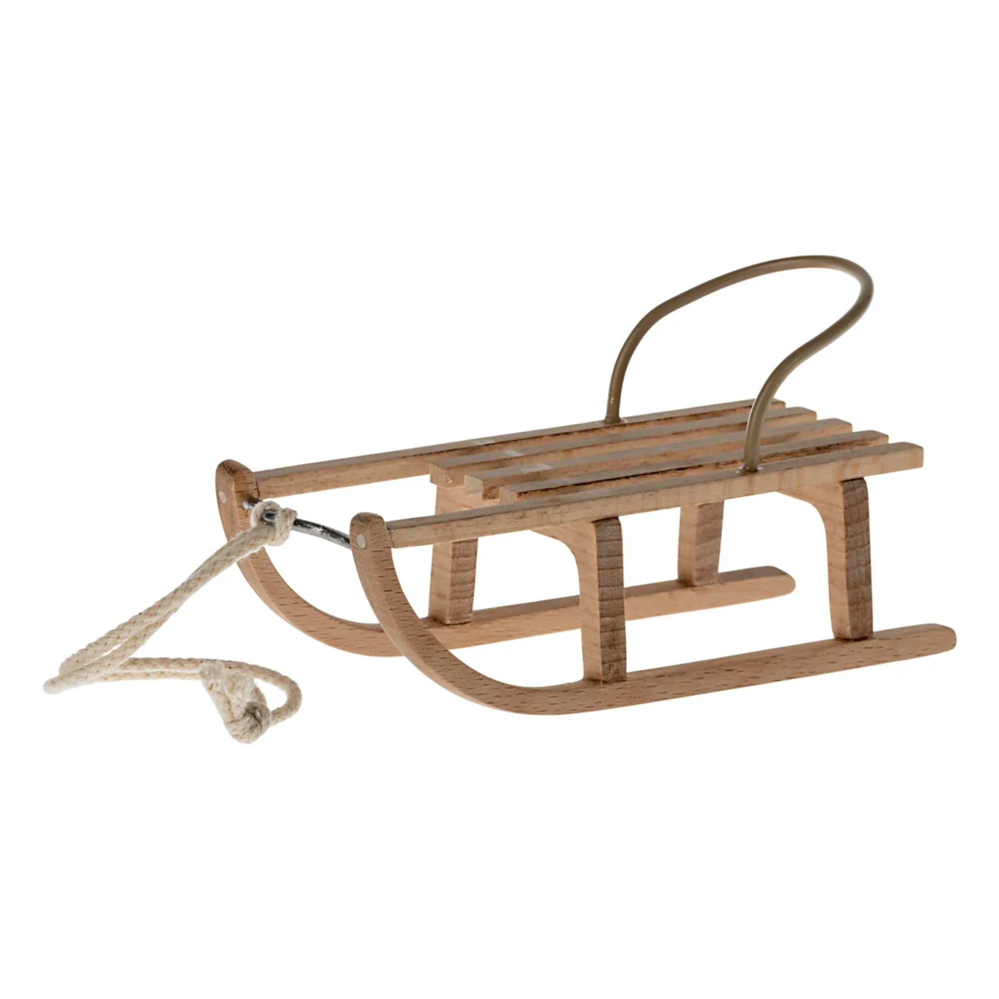 Maileg Natural Wooden Sled