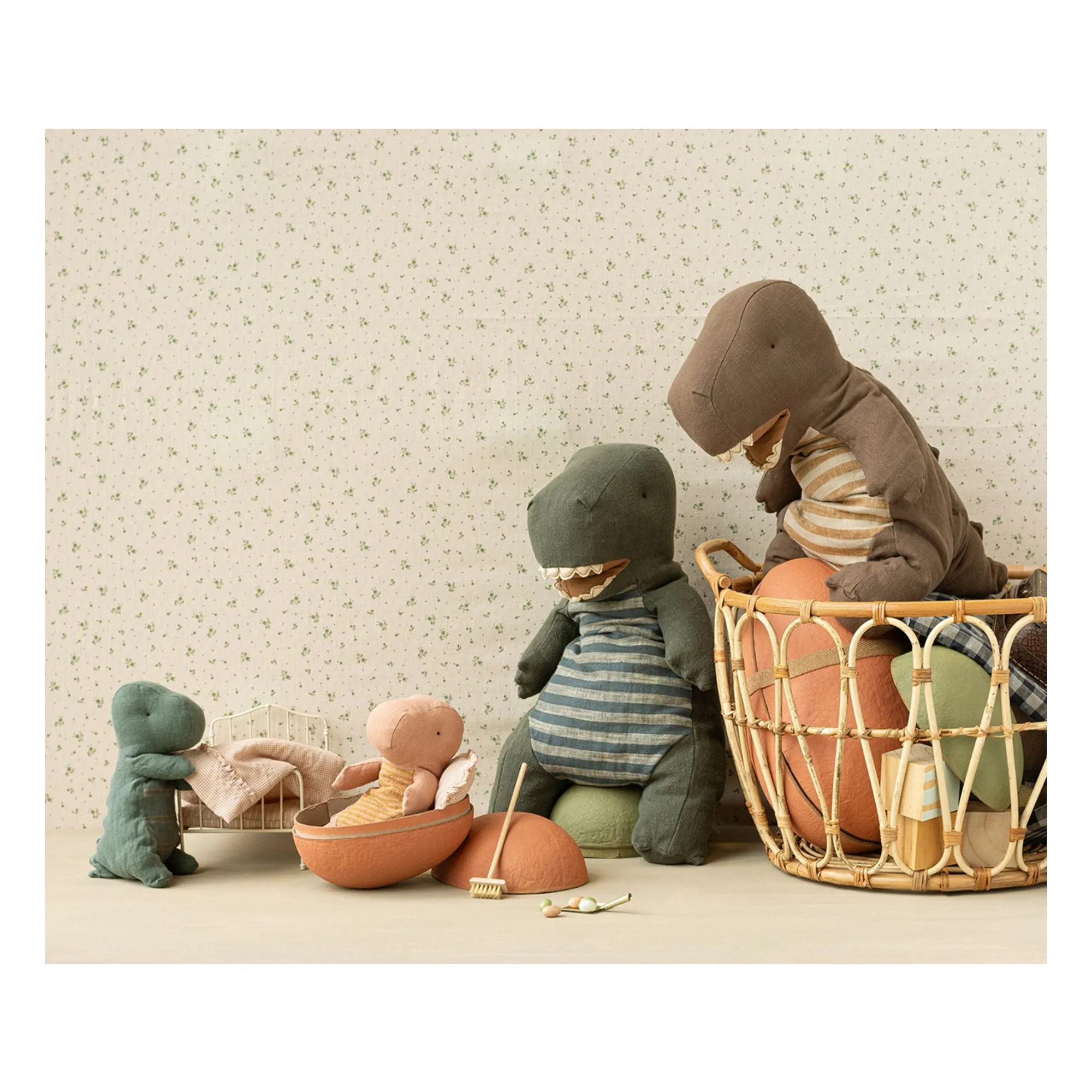 Doudou Gantosaurus | Chocolat- Image produit n°1