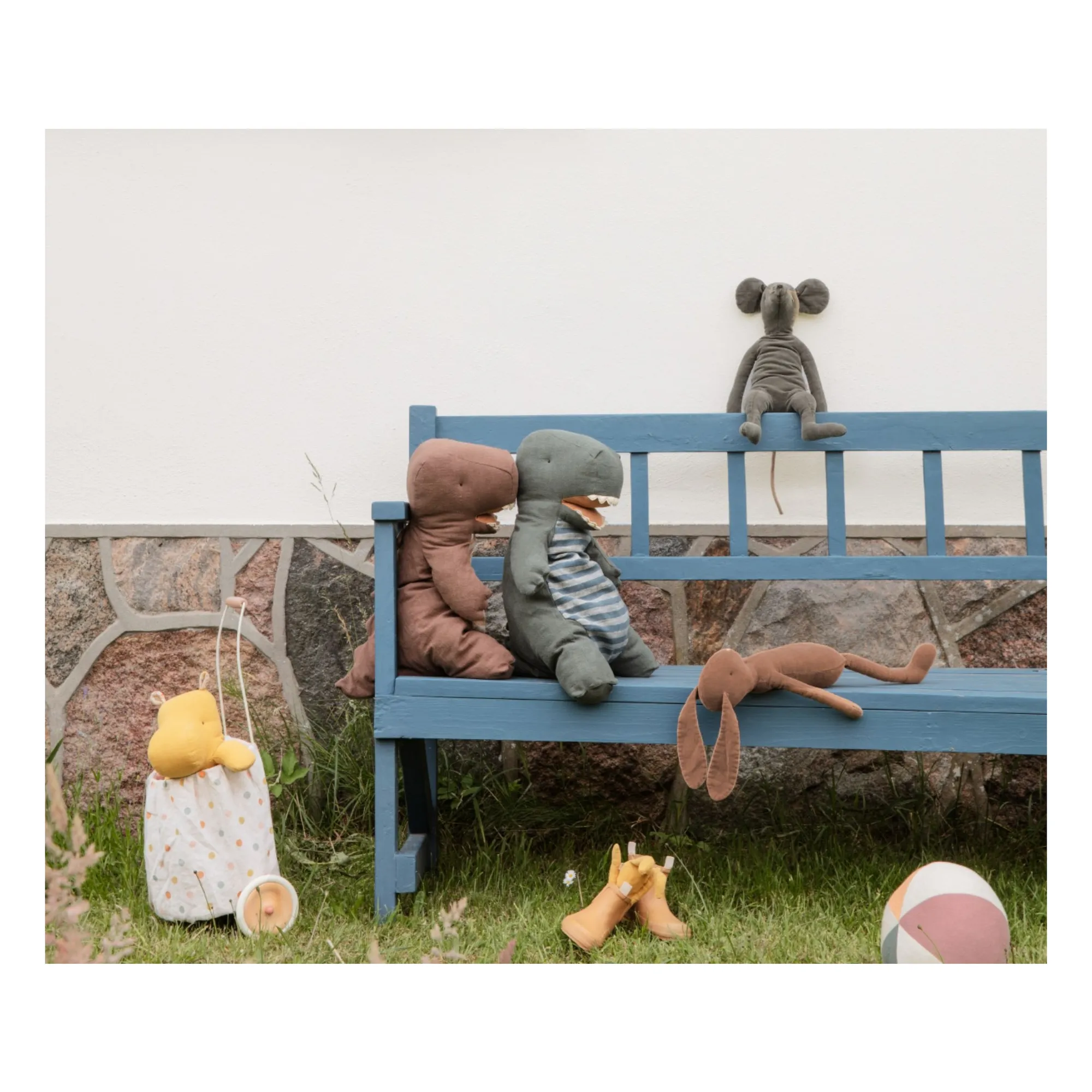 Doudou Gantosaurus | Chocolat- Image produit n°2