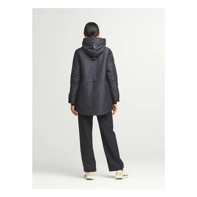 Parka ámbar | Azul Marino