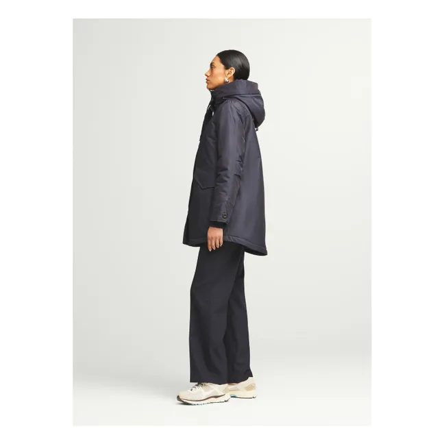 Parka ámbar | Azul Marino