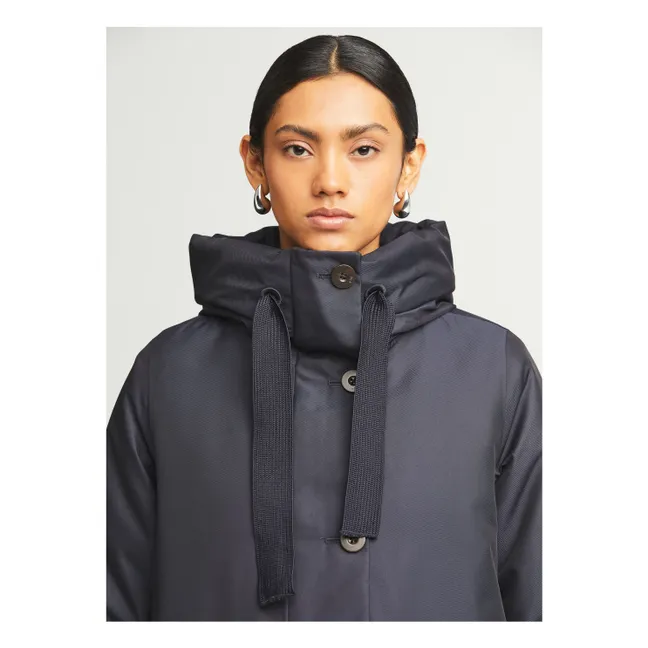 Parka ámbar | Azul Marino