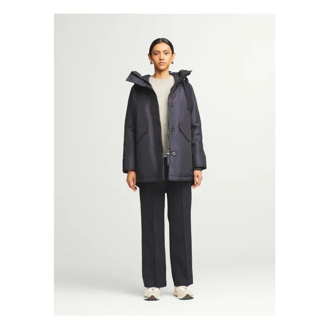 Parka ámbar | Azul Marino