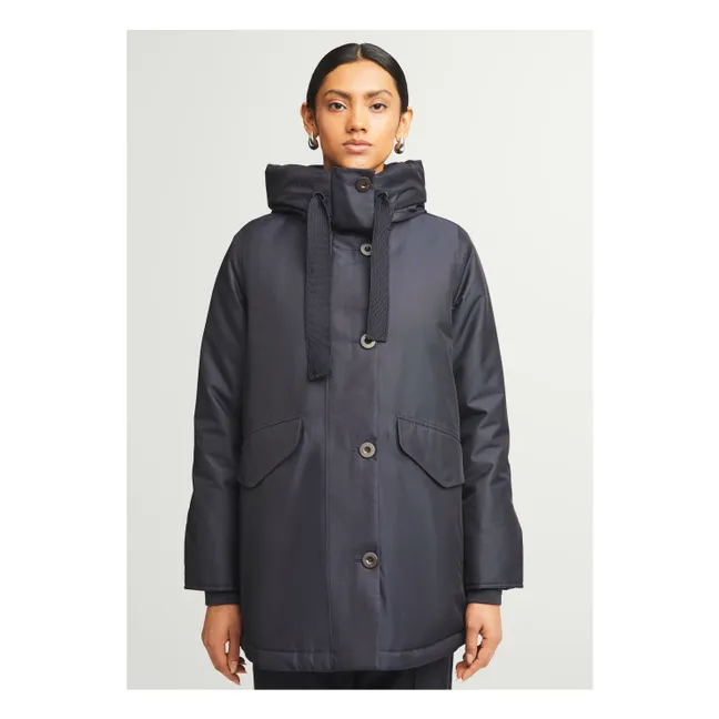 Parka ámbar | Azul Marino