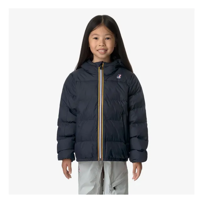 Le Vrai 3.0 Claude Heavy Warm down jacket | Navy blue