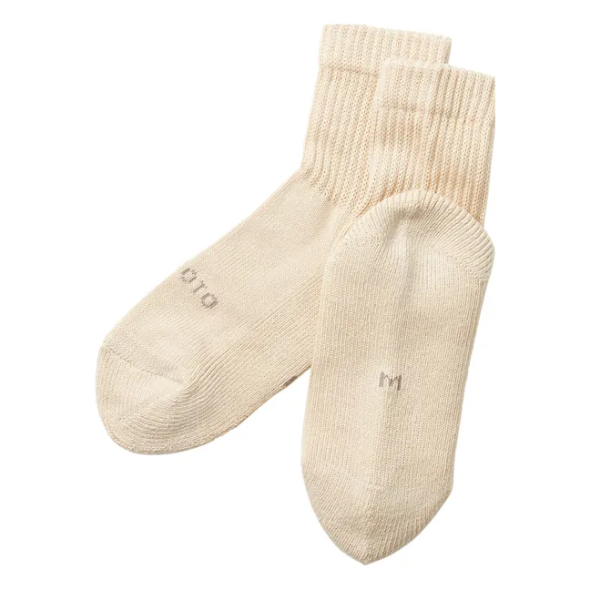 Set of 3 Daily Socks | Ecru