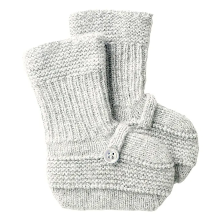 Chaussons Cachemire | Gris- Image produit n°0
