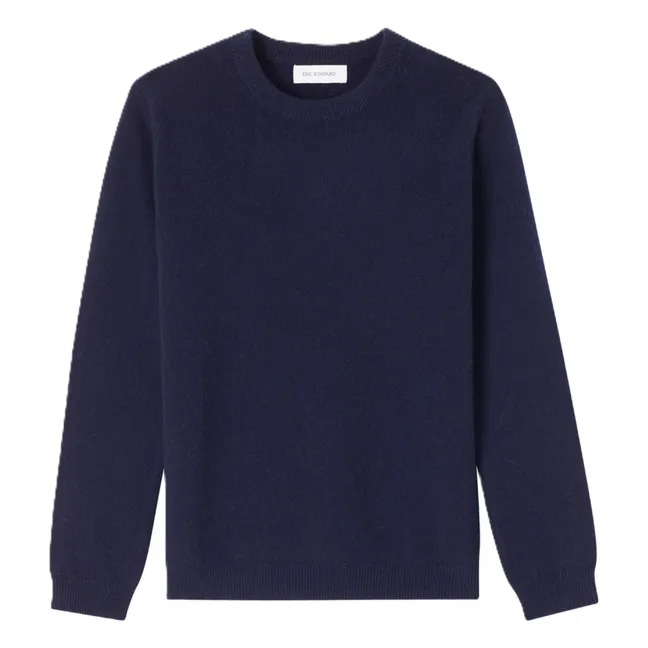 Cashmere sweater | Navy blue