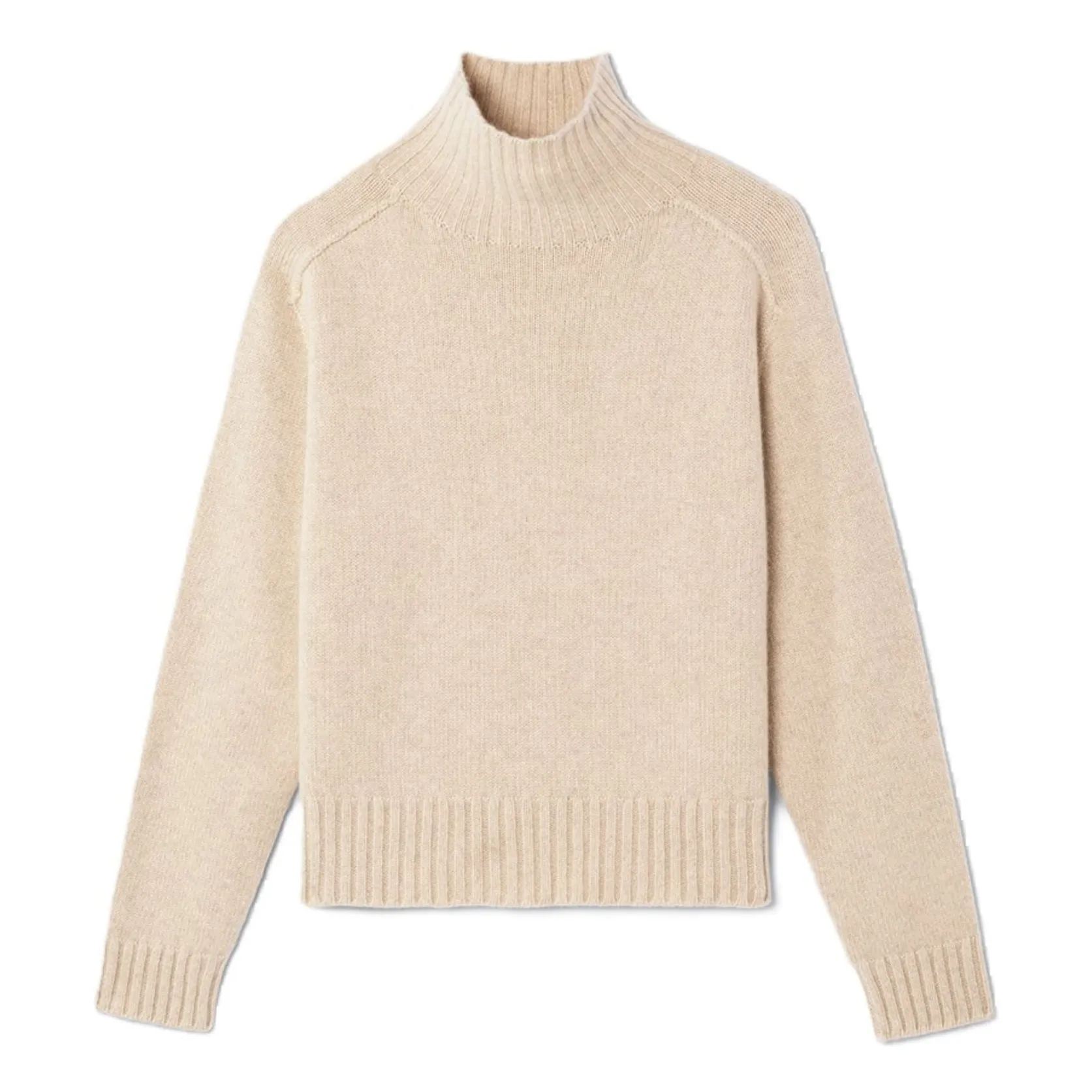 Bompard Oats Hammer Neck Sweater Cashmere