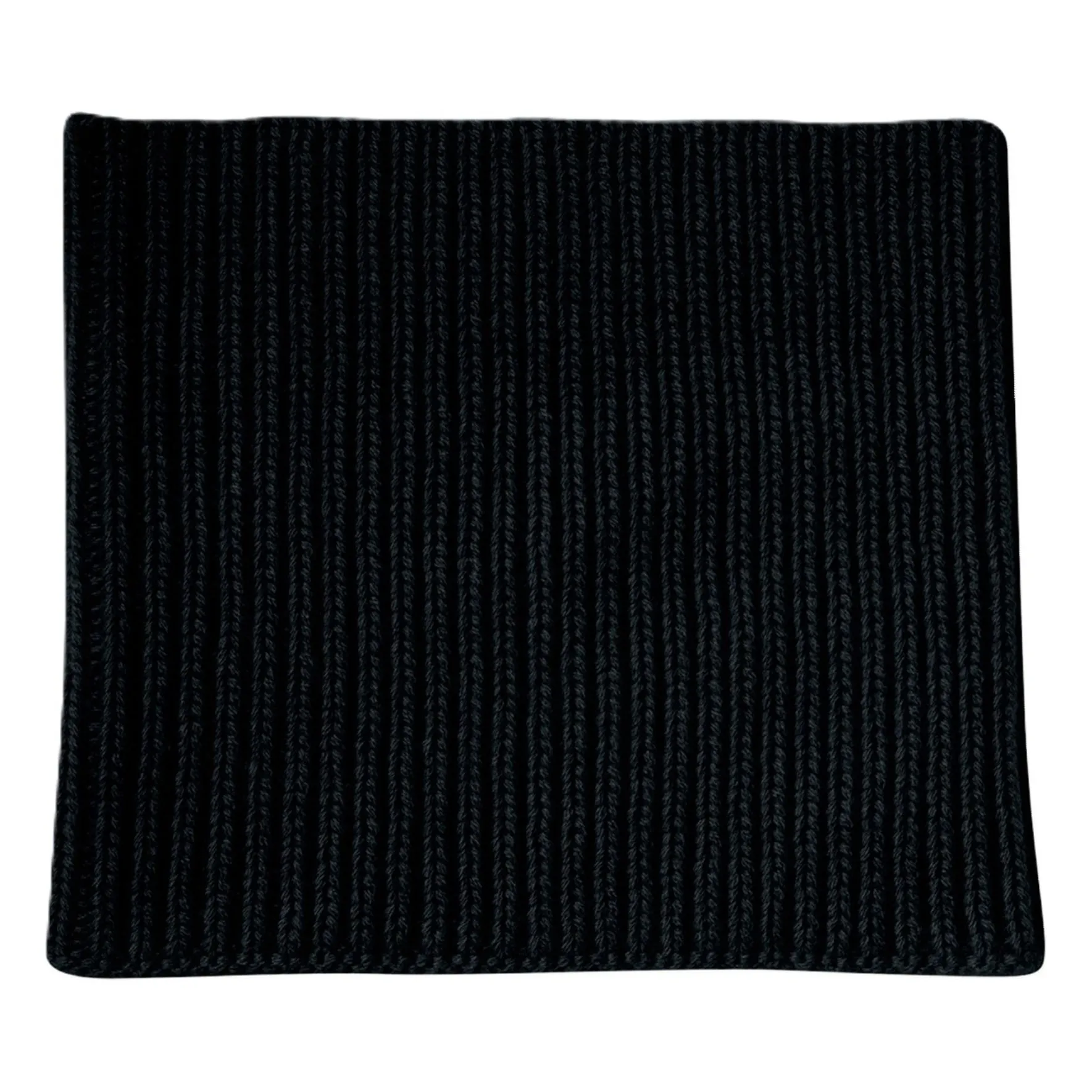Bompard Unisex Black 12-Thread Cashmere Rib Choker