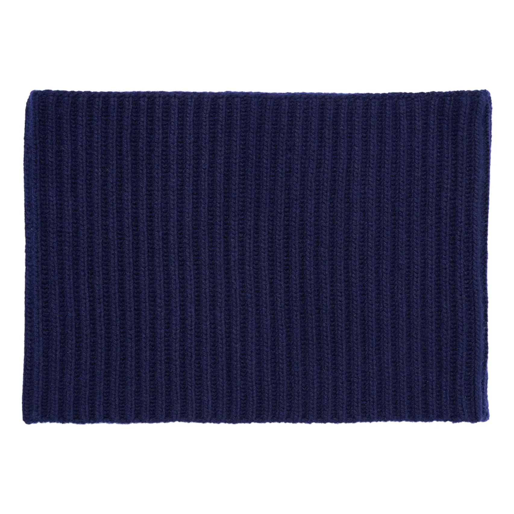Bompard Unisex Navy Blue 12-Thread Cashmere Rib Choker