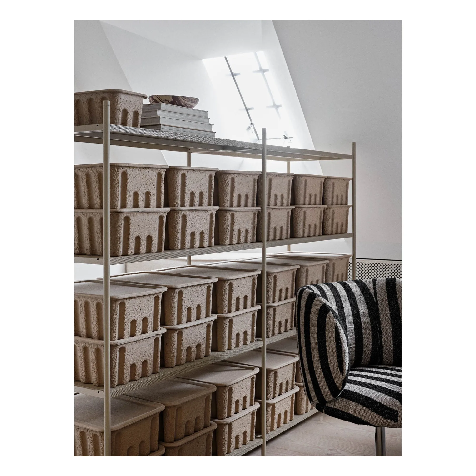 Boîte de rangement en papier - Set de 2- Image produit n°2
