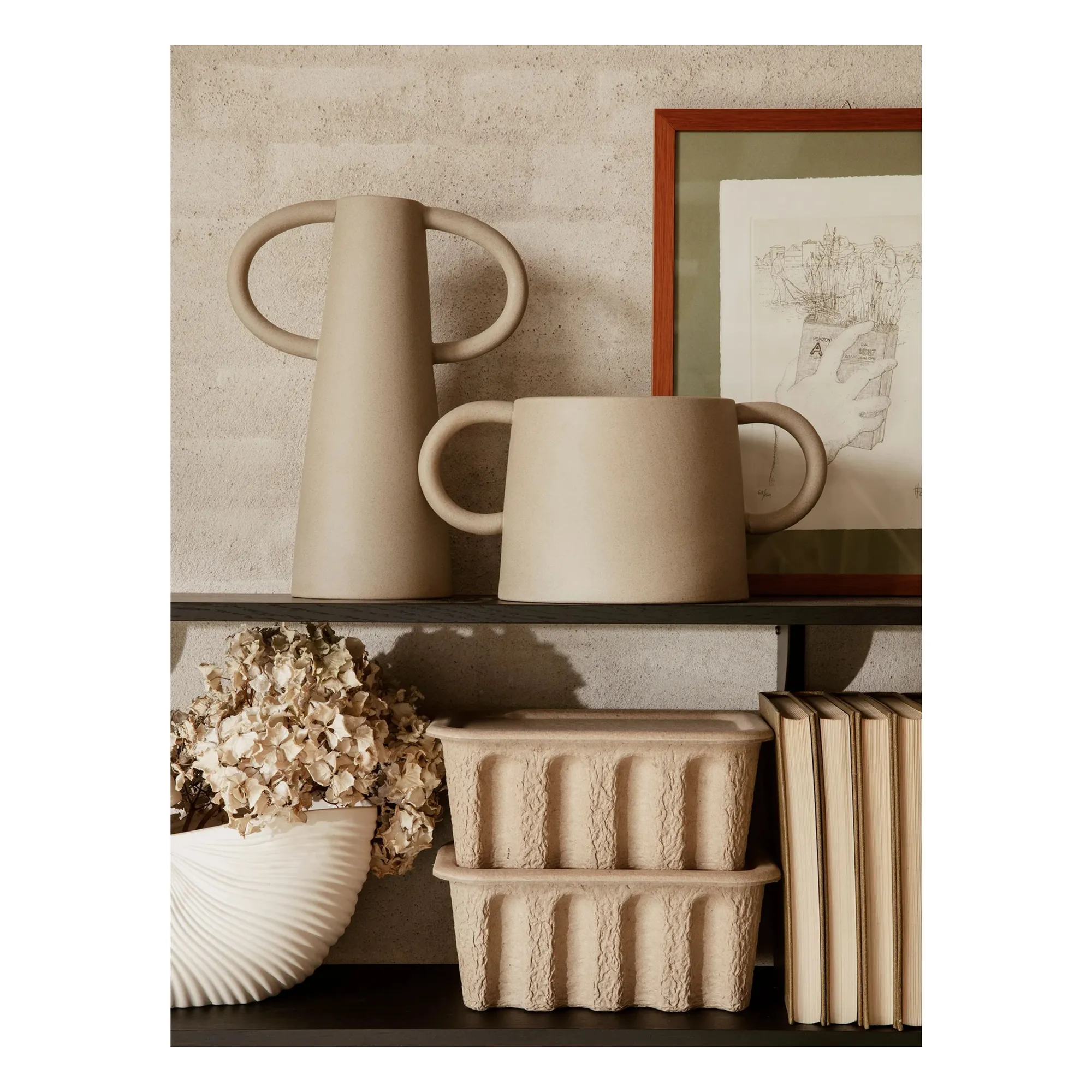 Boîte de rangement en papier - Set de 2- Image produit n°1