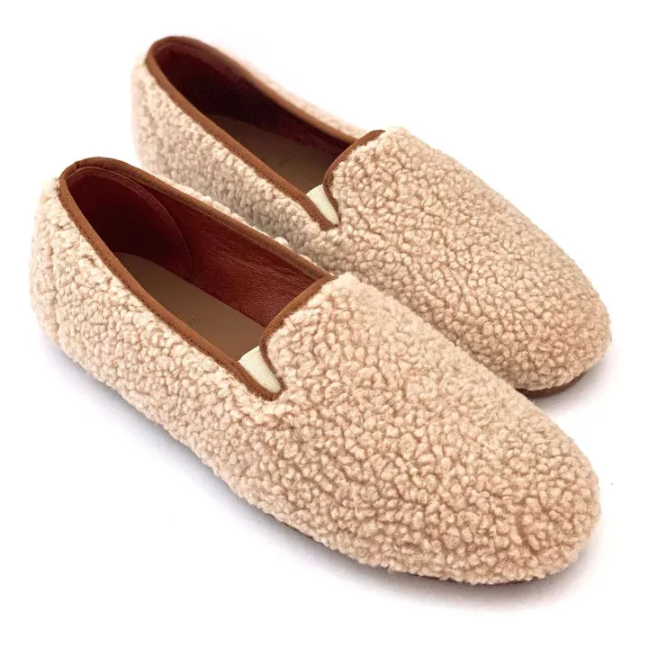Hermosilla Mégève Cocoon slippers Women's collection Cream