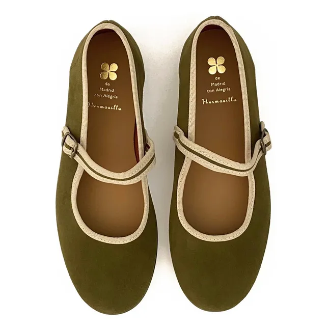 Honfleur ballerinas - Women's collection | Khaki