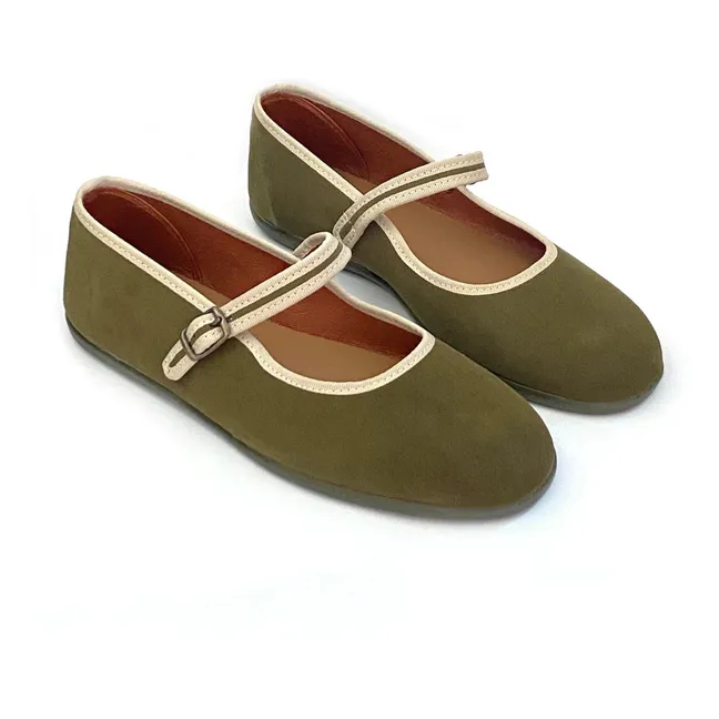 Honfleur Ballerinas - Damenkollektion | Khaki