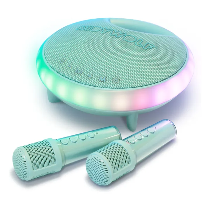 Enceinte karaoké tout-en-un Kidykaraoke | Bleu- Image produit n°0