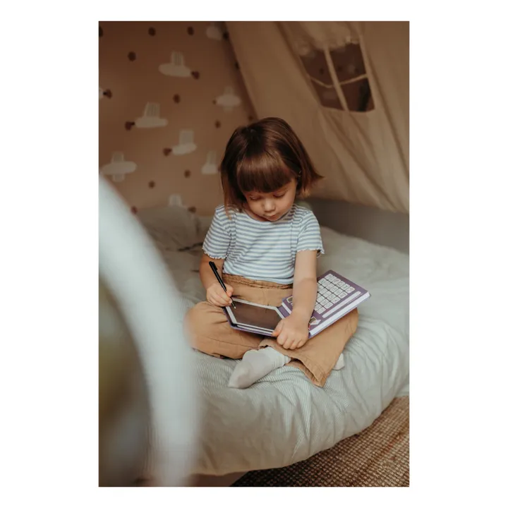 Kidydraw Mini drawing board | Purple- Product image n°2