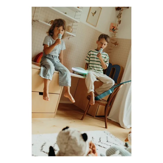 All-in-One-Karaoke-Lautsprecher Kidykaraoke | Blau