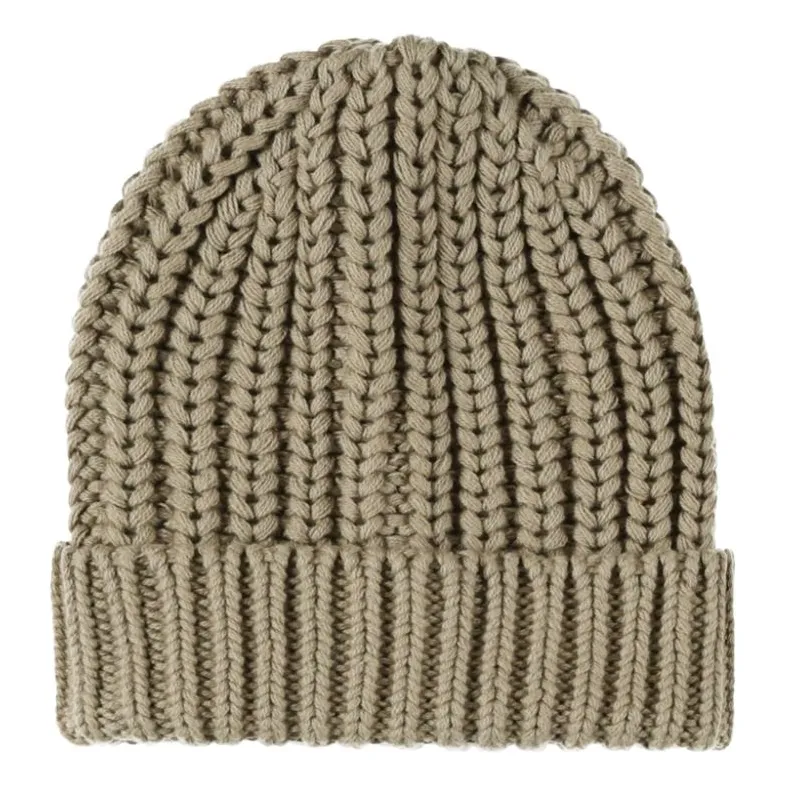 Quincy Mae Olive Green Chunky Hat