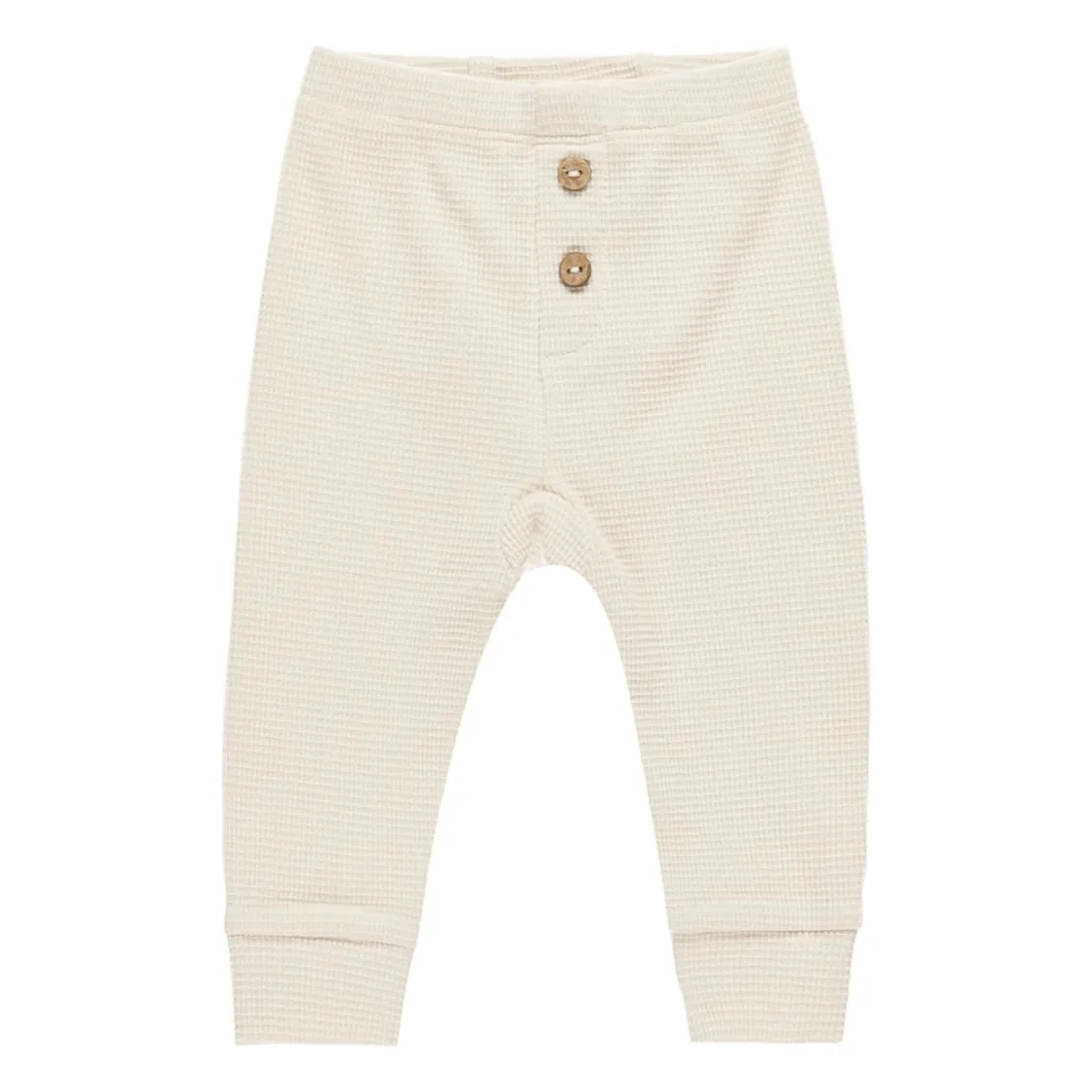 Quincy Mae Ecru Waffle Legging