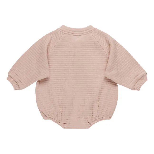 Henley Steppmantel | Rosa