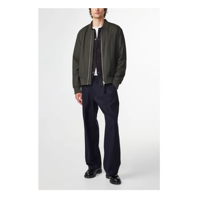 Bomber Dixon 1088 Recycelte Wolle und Fasern | Khaki