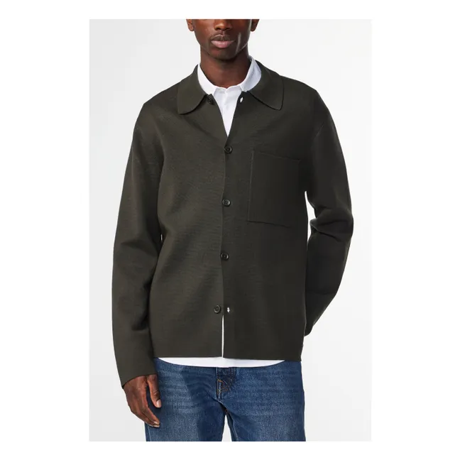 Jacke Jonas 6530 Wolle | Khaki