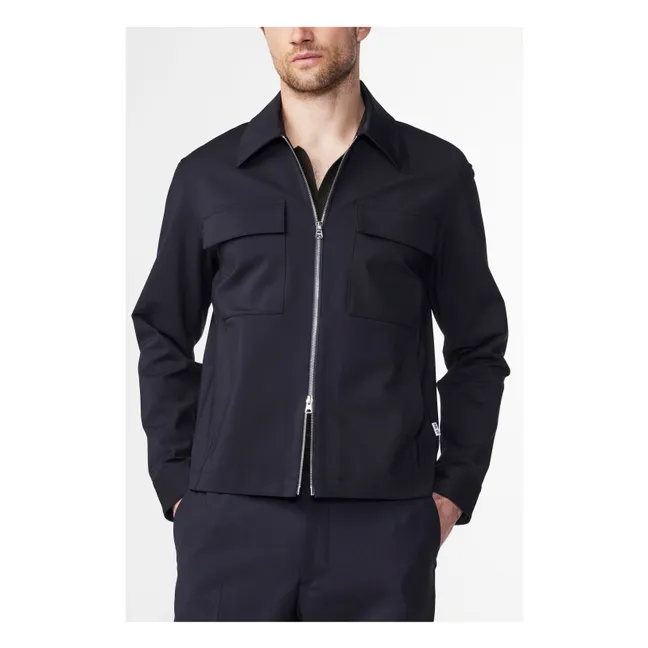 Alban-Jacke 1468 Wolle | Navy