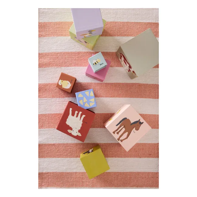 Cubos apilables de cartón AIDEN 