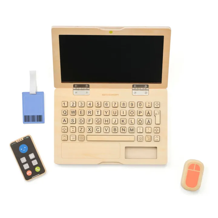 Kid's Concept Wooden computer Smallable