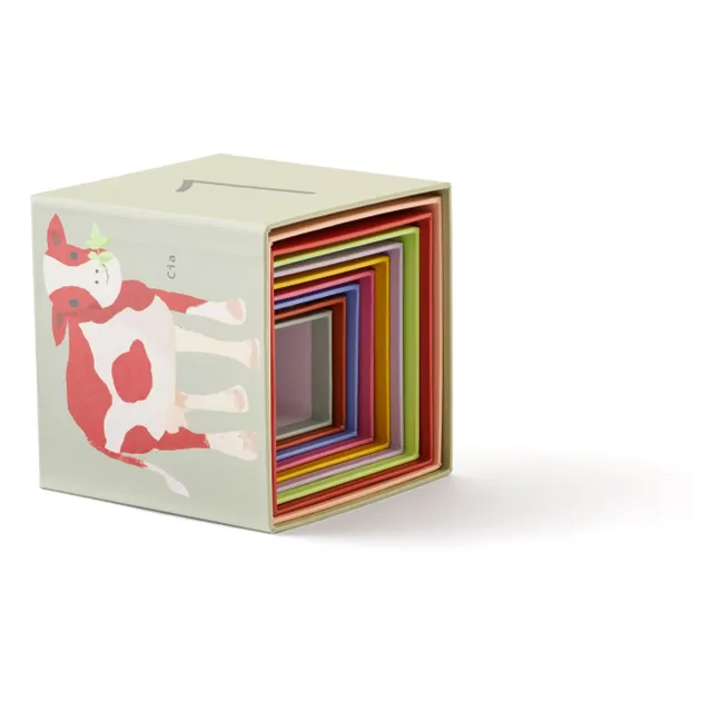 Cubos apilables de cartón AIDEN 