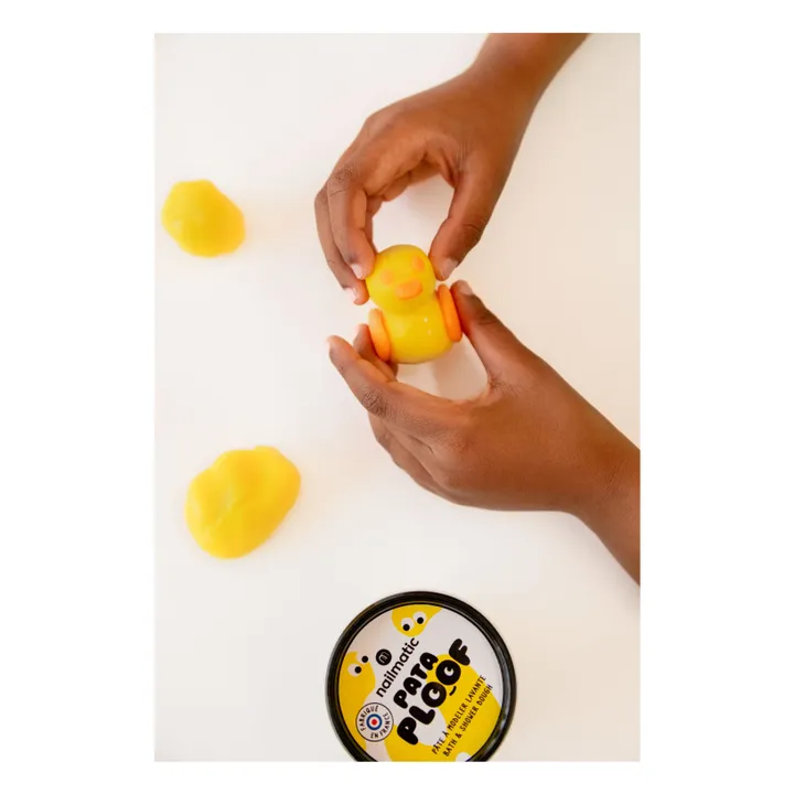 Pâte à modeler lavante Pataploof | Jaune- Image produit n°1