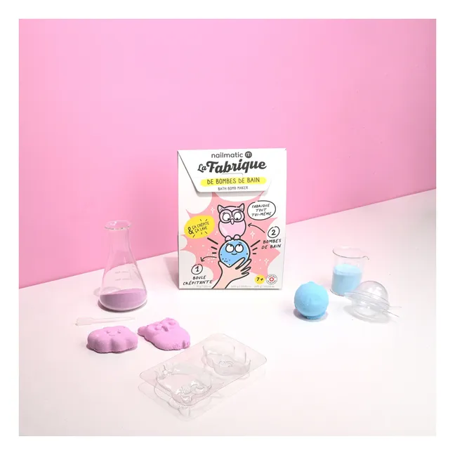 Set de bombas de baño La Fabrique - 3 bombas | Rosa