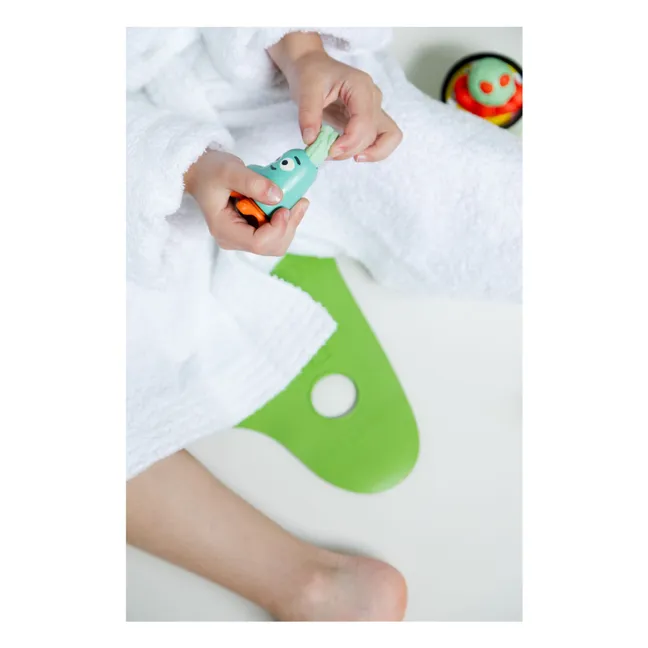 Duo of Pataploof washable modeling clay and mold | Green