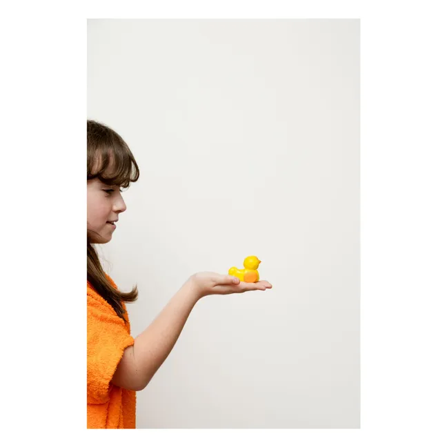 Duo of Pataploof washable modeling clay and mold | Orange