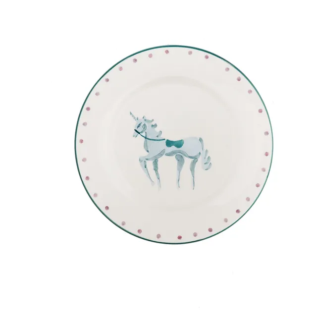 Pegasus Breakfast plate | White