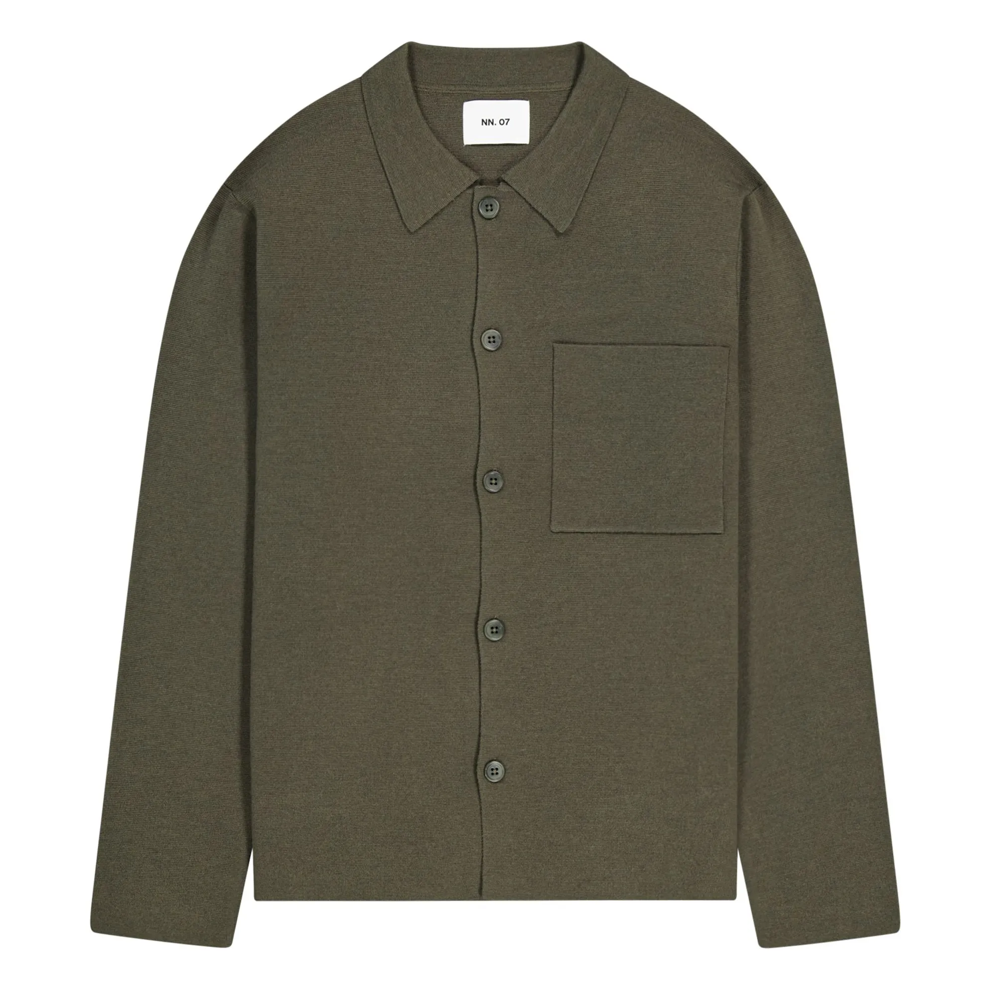 Nn.07 Khaki Jonas 6530 Wool Jacket
