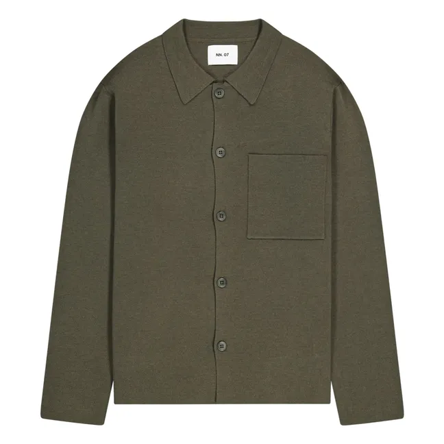 Jacke Jonas 6530 Wolle | Khaki