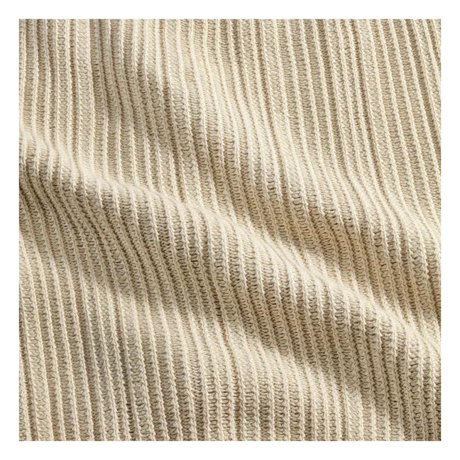 Ärmellose Strickjacke 6600 Bio-Baumwolle | Seidenfarben