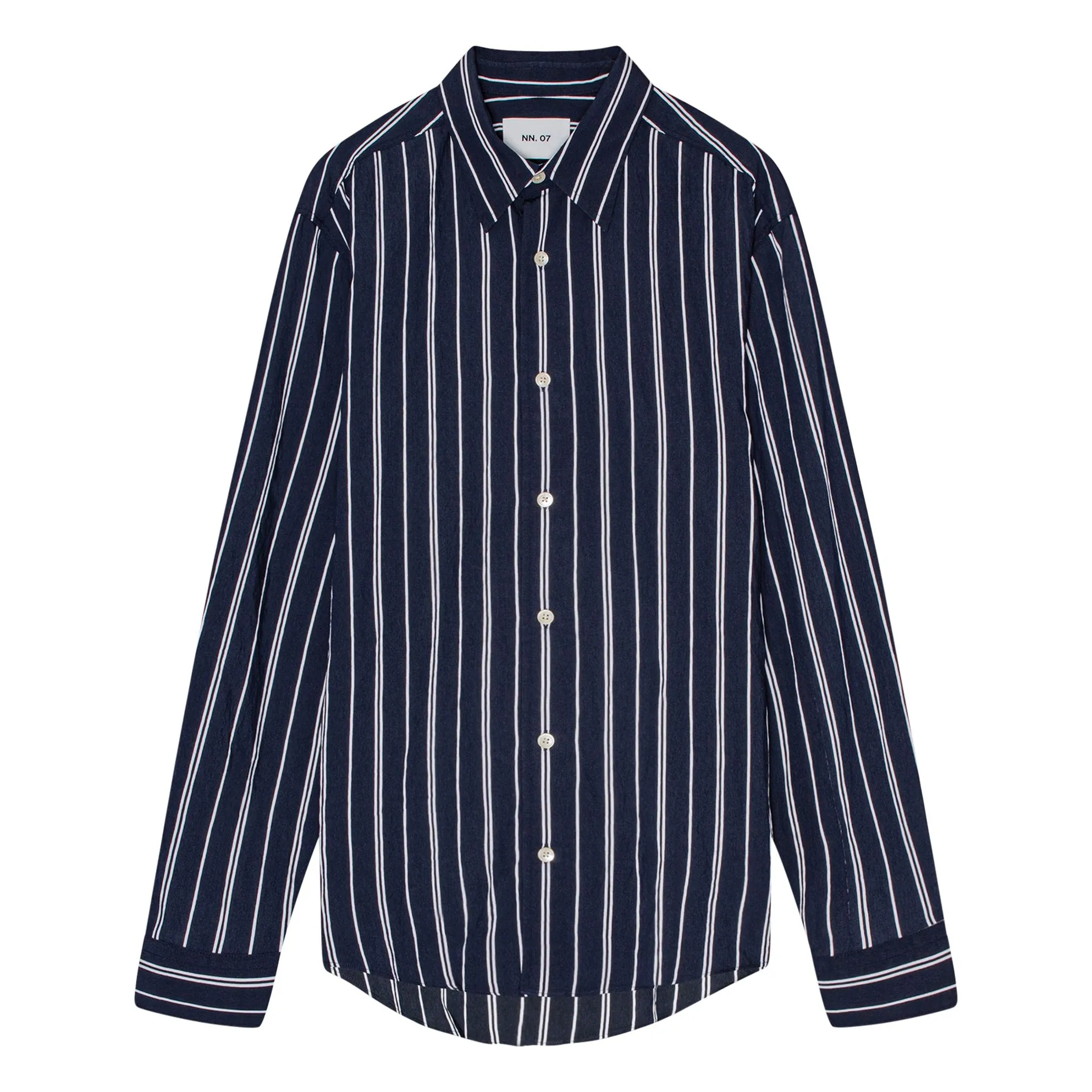 Nn.07 Navy Blue Quincy 5330 Shirt