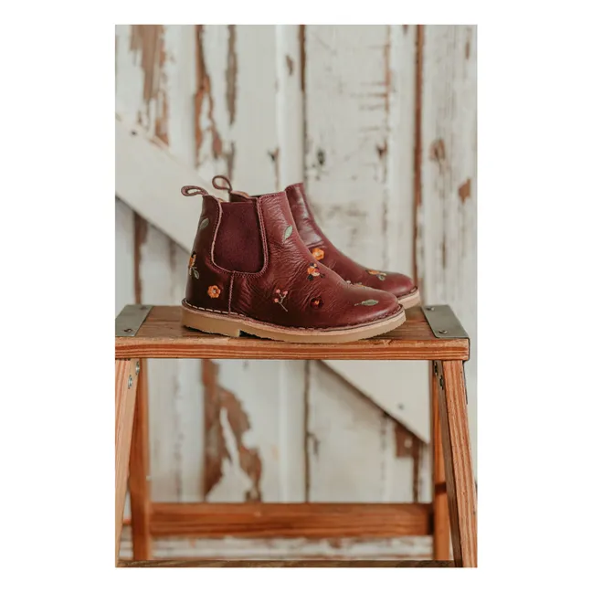 Botines con cremallera - Colección Uniqua | Violeta