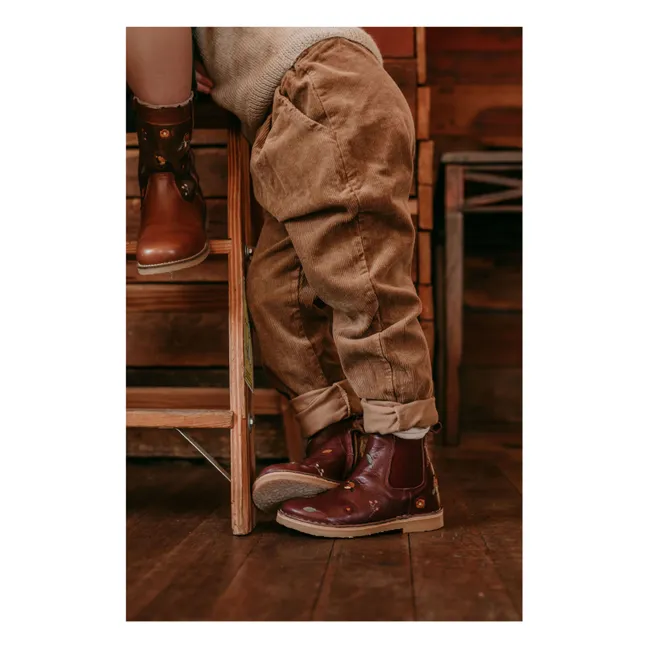 Botines con cremallera - Colección Uniqua | Violeta