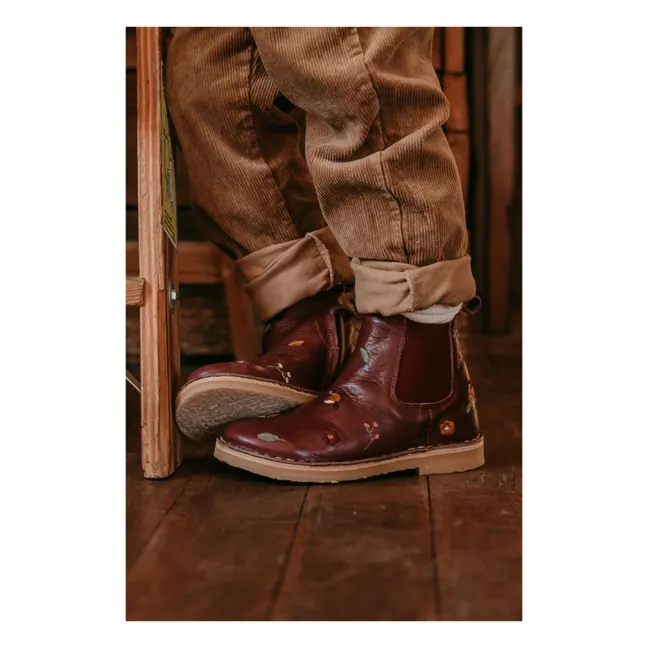 Botines con cremallera - Colección Uniqua | Violeta