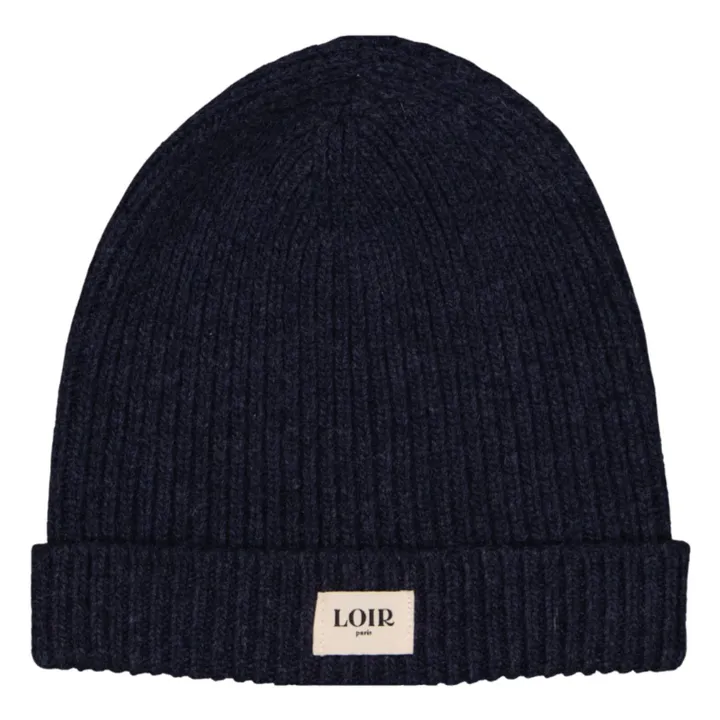 Bonnet Anthony Laine Mérinos | Bleu marine- Image produit n°0