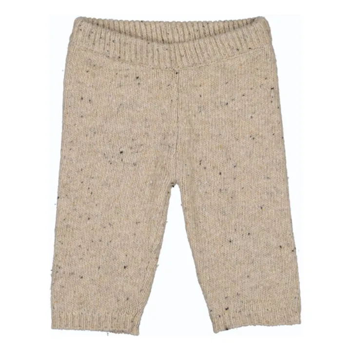 Legging Basile Merino wool | Cream- Product image n°0