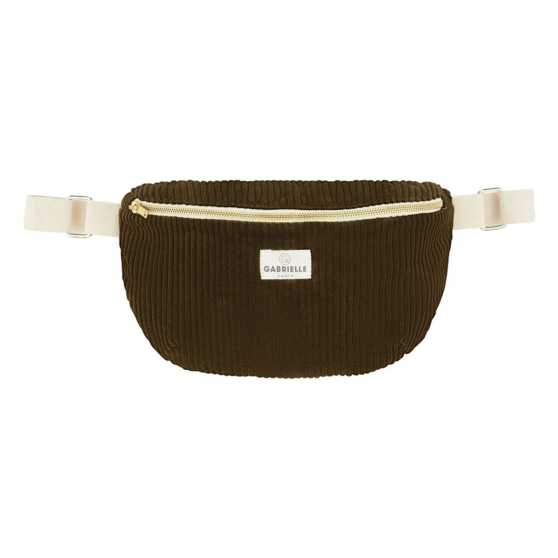 Gabrielle Paris Olive Green Children's Corduroy Fanny Pack
