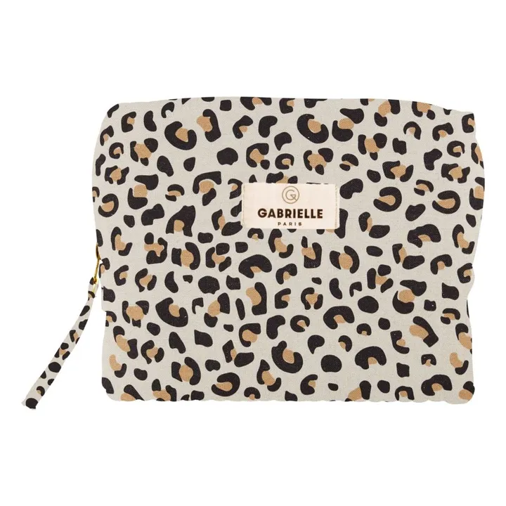 Trousse de toilette Léopard | Multicolore- Image produit n°0