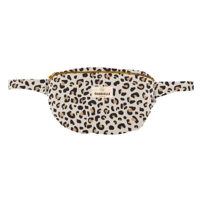 Banana con estampado de leopardo