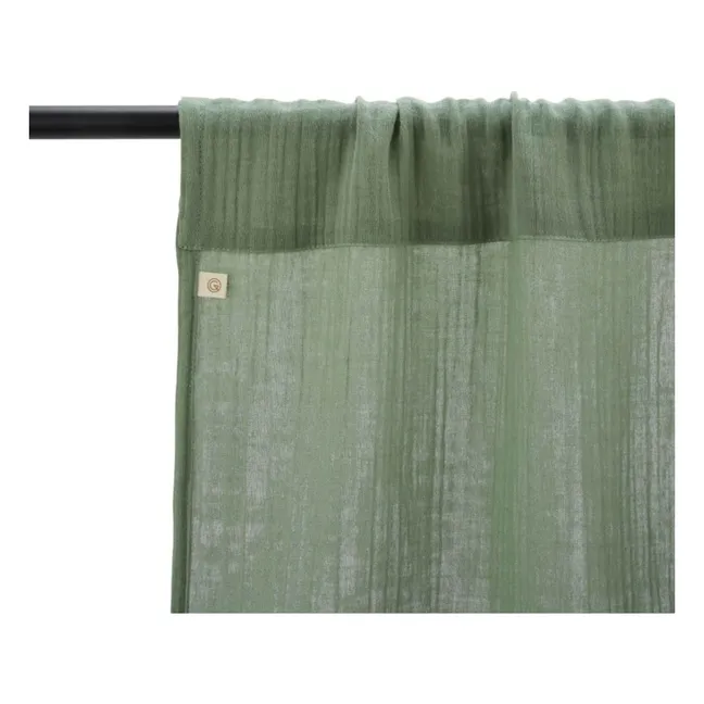 Tenda in garza di cotone | Eucalipto